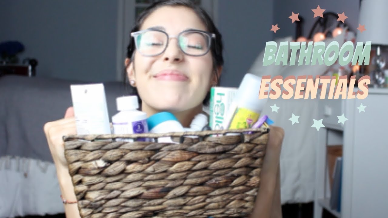 Vegan Bathroom Essentials - YouTube