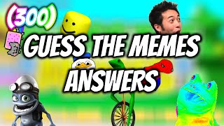 Guess The Memes Roblox Answers Cute766 - guess the logo roblox meme