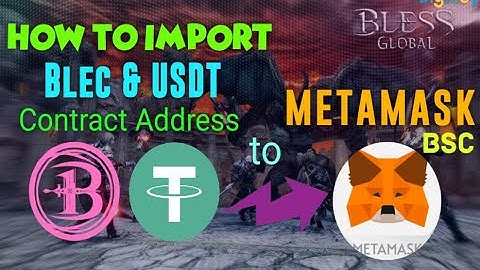 Import BLEC and USDT token to Metamask Wallet | beginners Guide(Tagalog)#blessglobal #metamask