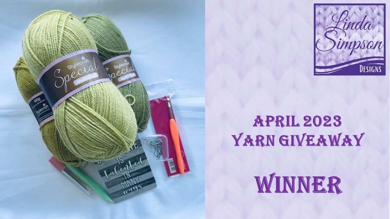 April 2023 Yarn Giveaway Winner YouTube April 2023 Yarn Giveaway Winner YouTube