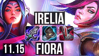IRELIA vs FIORA (TOP) | 9/1/7, 6 solo kills, Legendary, 400  games | KR Master | v11.15