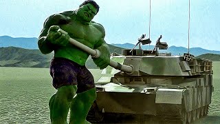 Hulk vs Tanks - Hulk Smash Scene - Hulk 2003 Movie CLIP HD