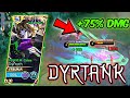 Dyrroth Revamp is Brutal !! DyrTank 🔥 - Mobile Legends