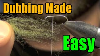 How To Use Fly Tying Dubbing and Easily Apply Dubbing To Thread - Fly Tying Basics For Beginners screenshot 2
