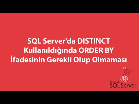 Video: Kaç tane SQL ifadesi kullanılıyor?