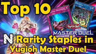 Top 10 Normal Rarity Staples in Yugioh Master Duel 【F2P Staples】