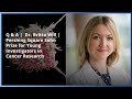 Q & A |  Dr. Britta Will | Pershing Square Sohn Prize for Young Investigators in Cancer Research