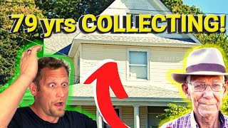 99 YEARS old & collected EVERYTHING! ~ Best Estate Finds in 1800's mansion! ~ In storage forever!