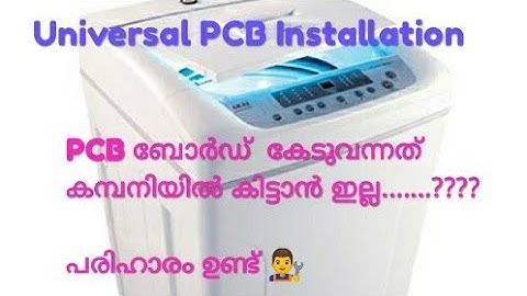 Universal PCB installation (Seutable for any Top load fully automatic Washing machine)
