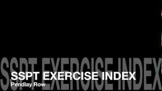 SSPT Exercise Index: Pendlay Row