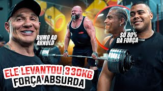 FABIO GIGA E BITELO SE ASSUSTARAM COM A FORÇA DO GIGANTE DORÃO