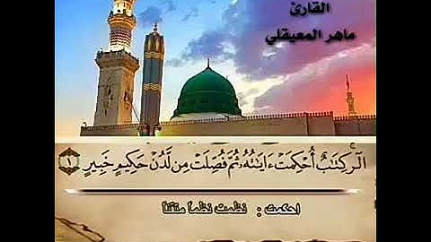 القرآن الكريم الجزء الثاني عشر بصوت القارئ ماهر المعيقلي