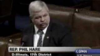 Phil Hare on Protecting Workers in Free Trade Agreements