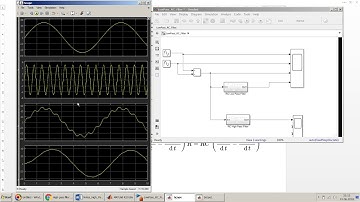 Design a simple High Pass RC Filter using basic blocks of Simulink in MATLAB
