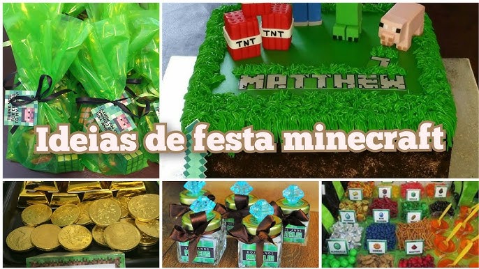 Festa Minecraft: Como Fazer, Como Decorar e 80+ Inspirações