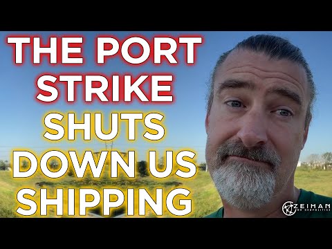 Longshoreman on Strike: