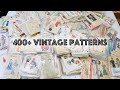 I bought 400+ sewing patterns from the 1940s | HUGE PATTERN HAUL!