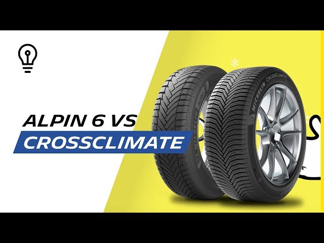 Michelin Alpin 6 VS Michelin CrossClimate+ | Michelin - YouTube