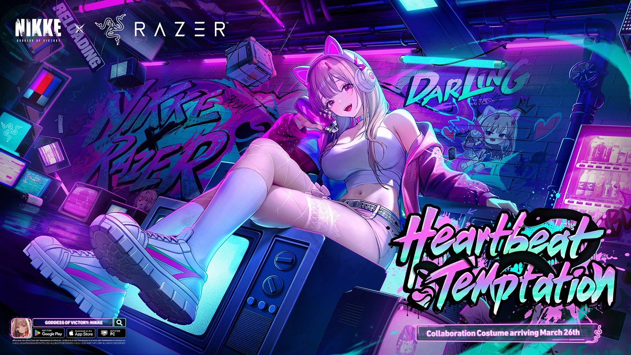 山*郎様 ヴァイスシュヴァルツ　nikke メアリー ベイゴッデス　SP PSA NIKKE e Razer anunciam colaboração com skin e periféricos