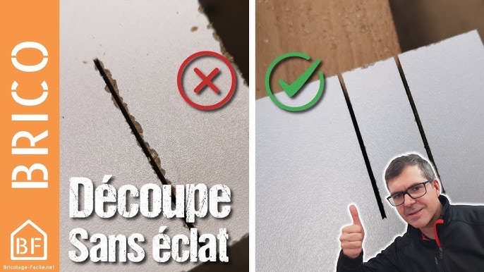 Couper facilement un rond parfait dans une planche de bois:Astuce bricolage  N°1 