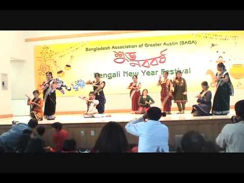 Bengali New Year Festival 1417 : Dance "Dheem Ta D...