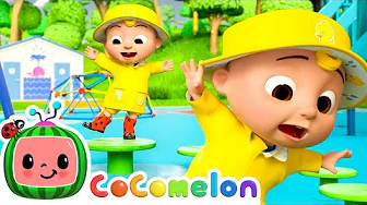 Rain Boots Bravery!🌦️ | Cocomelon | Kids Cartoons & Nursery Rhymes | Moonbug Kids