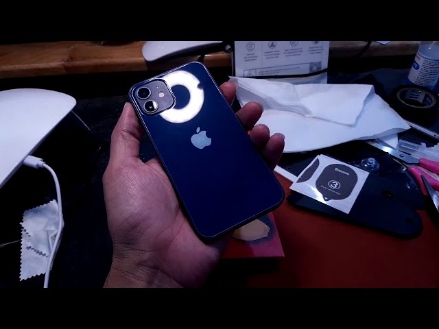 Miếng dán cường lực lưng Iphone 12 Pro Max Mini Zacase