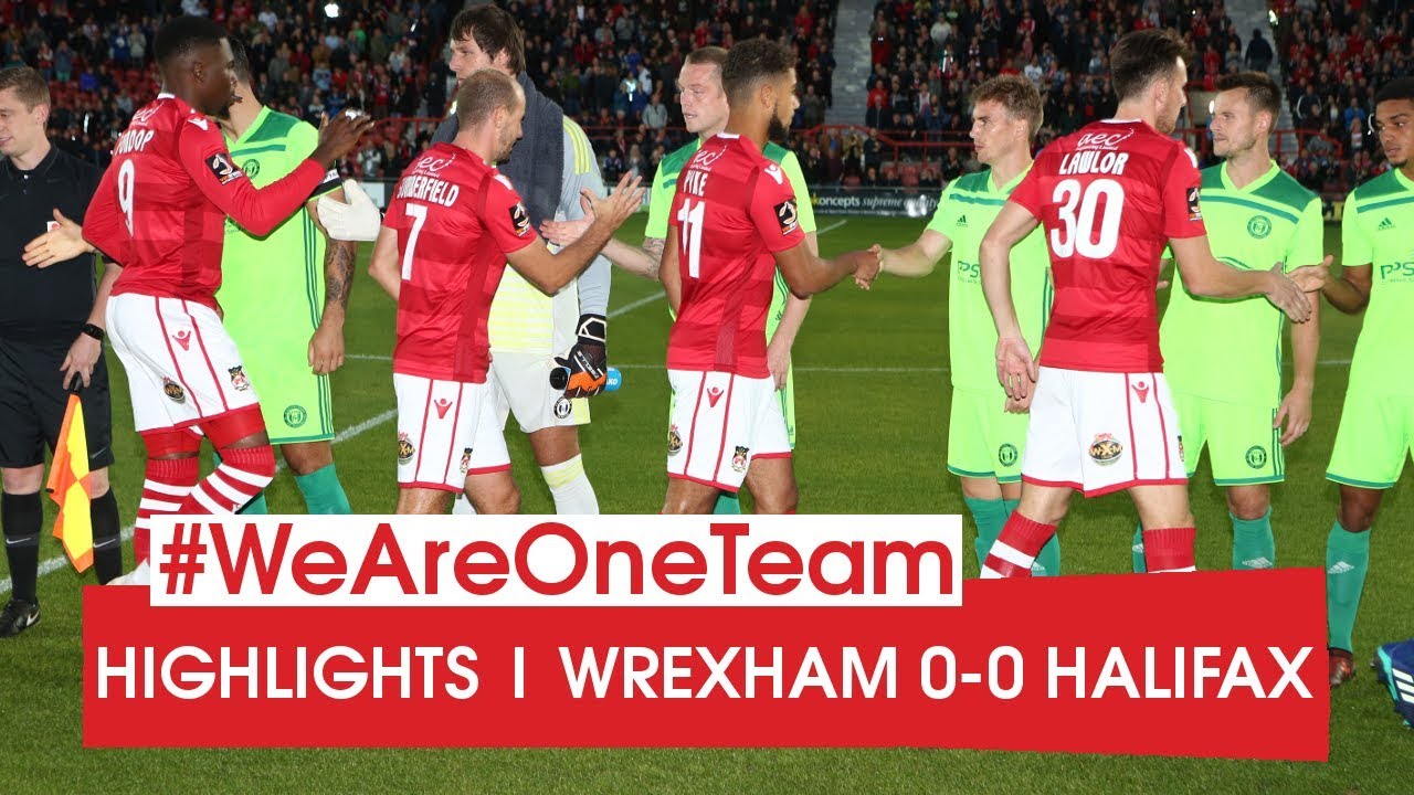 HIGHLIGHTS Wrexham 0 FC Halifax Town 0 YouTube HIGHLIGHTS Wrexham 0 FC Halifax Town 0 YouTube