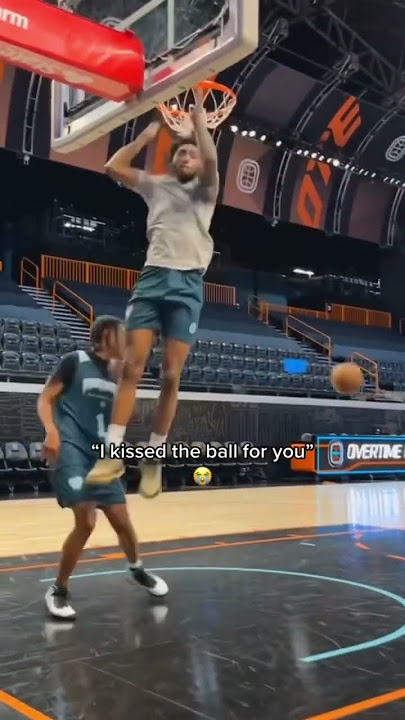 Wowww so nice of him 😍😍 #shorts #basketball #overtime