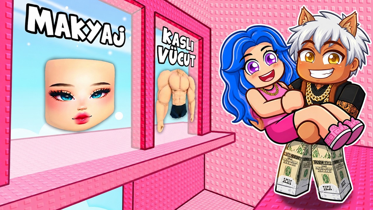SEVGİLİMLE Sarılarak TROLL TOWER Tırmandık 😍 | Roblox
