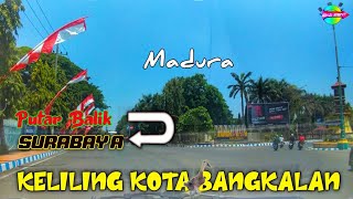 Keliling kota BANGKALAN Madura || lewat taman kota bangkalan