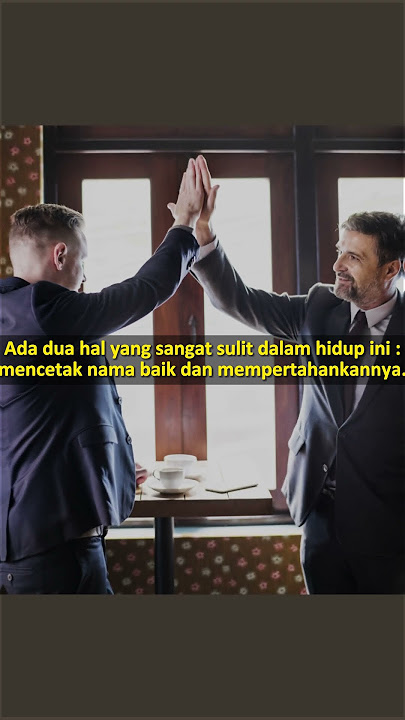 Ada 2 hal yang sangat sulit dalam hidup ini, #shorts  #pepatah #pepatahbijak #katakatabijak #quotes