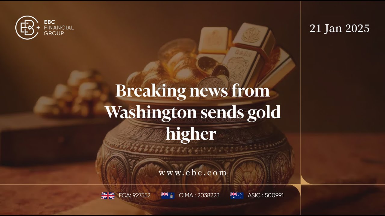 Breaking news from Washington sends gold higher | EBC Financial Group