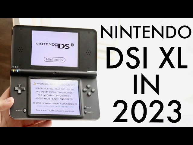 Nintendo DSi XL In 2023! (Still Worth Buying?) (Review) 