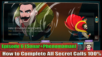 Dispatch Episode 6 How to Complete All Secret Calls 100% (Sonar & Phenomaman)