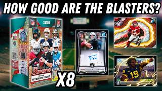 BLASTERS OR MEGAS??? 2026 Bowman Football Blaster Box Review!