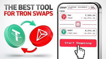 How to Swap TRON (TRC-20) Tokens With ZERO Gas Fees