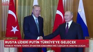 Rusya Li̇deri̇ Puti̇n Türki̇ye Ye Gelecek