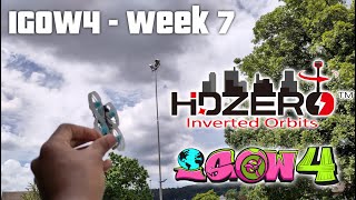 IGOW4 - Week 7 //  HDZero Inverted Orbits #IGOW4Week7 #IGOW4