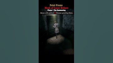 Fatal Frame: Mask of the Lunar Eclipse (Shorts Video) ~ Nurse with patient & Woman greeting Ruka