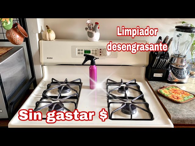 LIMPIADOR PARA ESTUFA DESHACE LA GRASA Y DA BRILLO✨✨para limpieza en la  cocina 