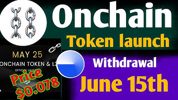 onchain mining update || onchain withdrawal || onchain trust wallet connect #onchain mining update