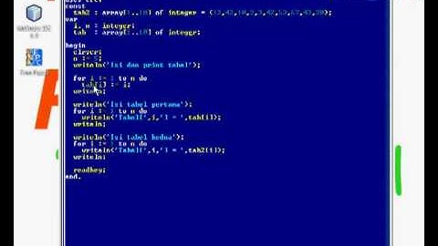 panduan free pascal struktur kontrol pengulangan dan array bag 2