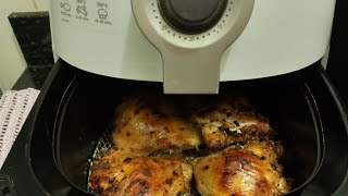 Como fazer frango na air Fryer, fritadeira elétrica.Ficou bom Dicas Úteis 1000 veja só