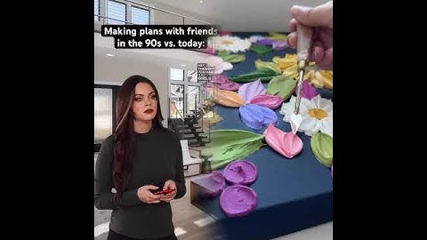 Making plans with friends in the #90s vs. today... #90skids #nostalgia #millennials