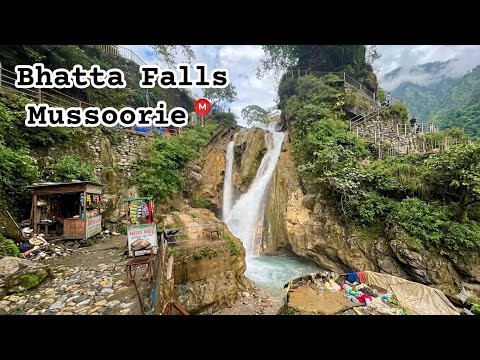 Bhatta falls mussoorie | Bhatta falls adventure park | tourist places in mussoorie 
