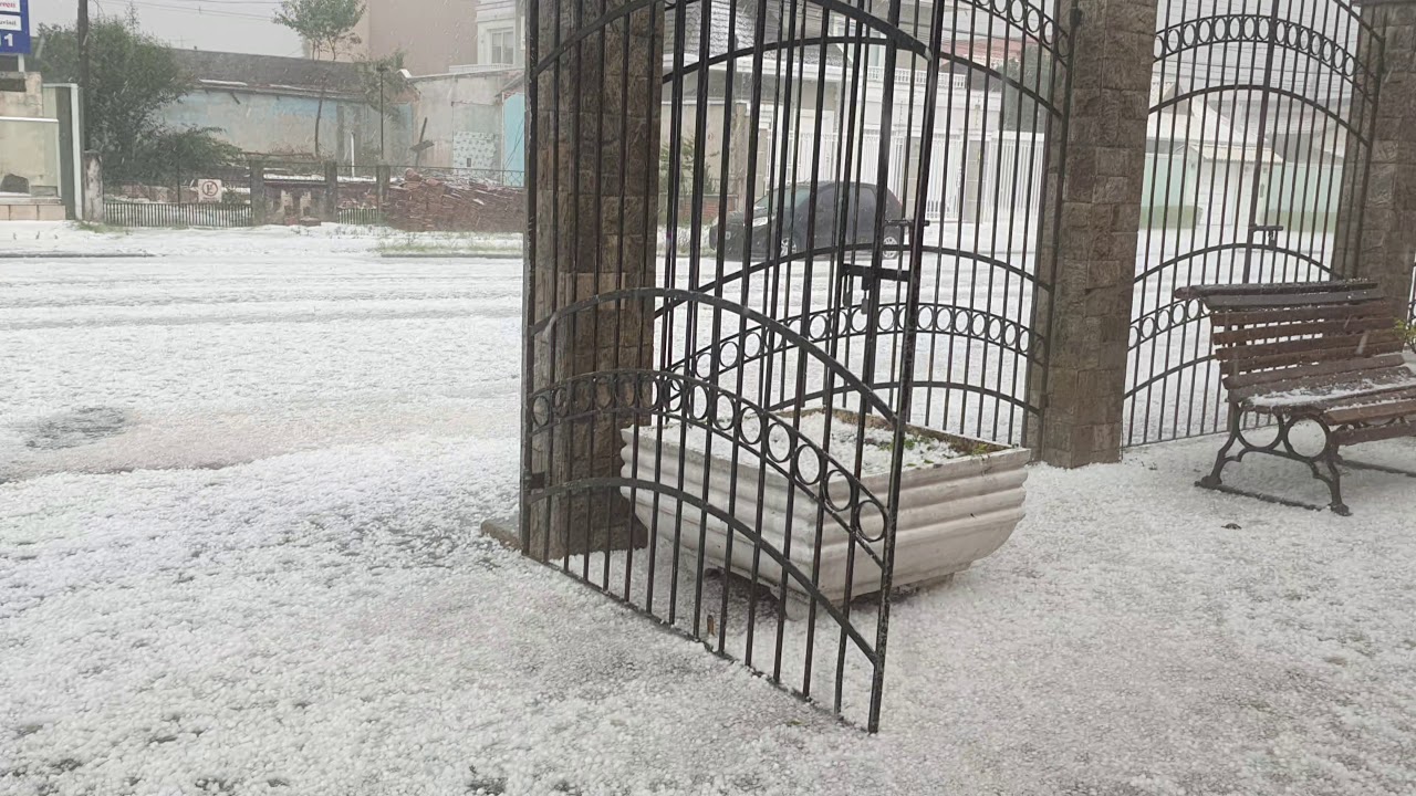 Granizo em Curitiba - 3 de novembro de 2020