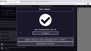 26 - Use d3.max, d3.min to find Min, Max Values - Data Visualization with D3 - freeCodeCamp Tutorial
