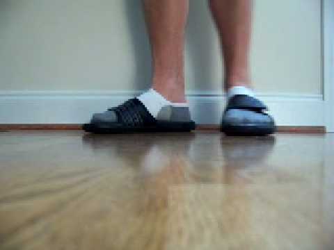 White And Gray Nike No Show Socks And Adidas Slides - YouTube