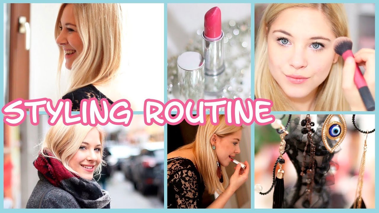Meine STYLING ROUTINE für die UNI/SCHULE #GetMyLook